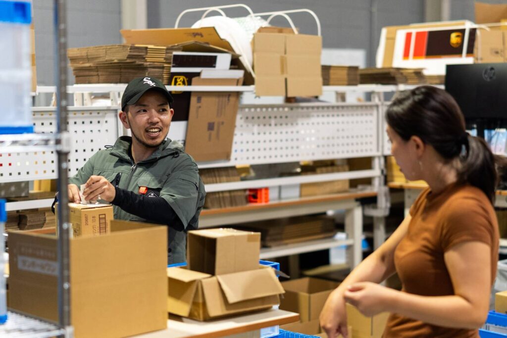 ナルミさんが他のチームと連携